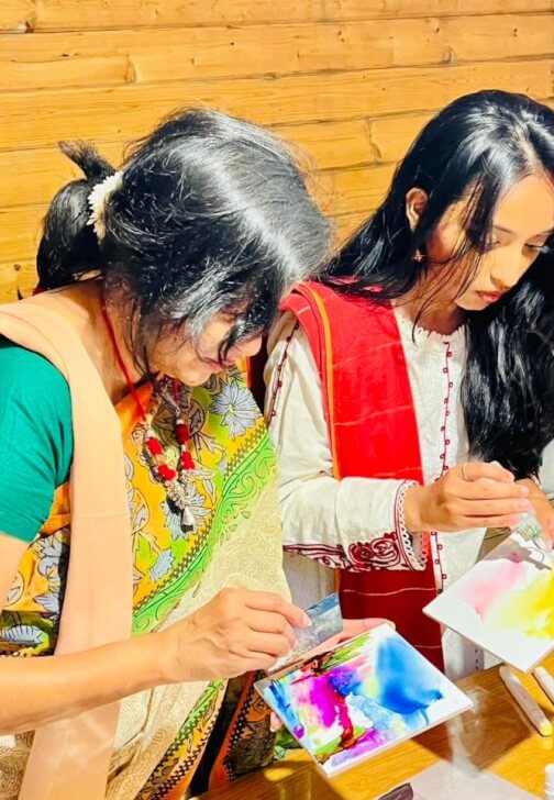 Alcohol Ink and Acrylic Painting Workshop: Let It Flow
