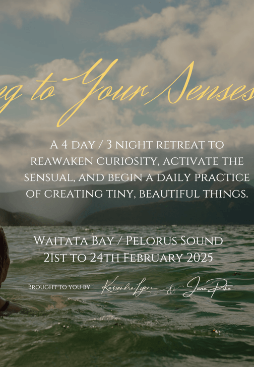 Coming to Your Senses - Cultivating Your Inner Artist