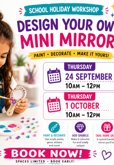 Design Your Mini Mirror Workshop