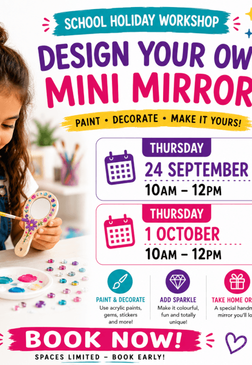 Design Your Mini Mirror Workshop