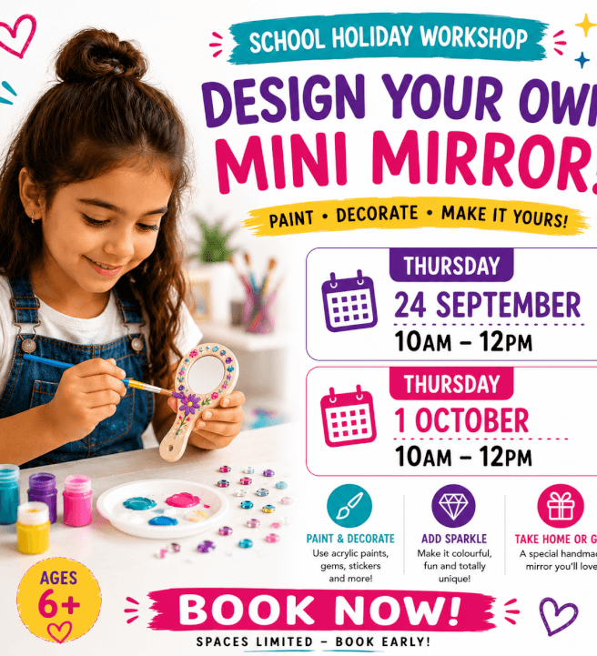 Design Your Mini Mirror Workshop