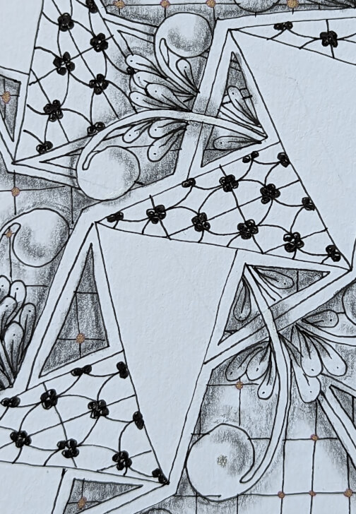 Draw Zentangle®-Inspired Art: CrossING