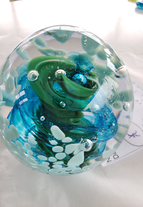 Glassblowing Workshop: Paperweight