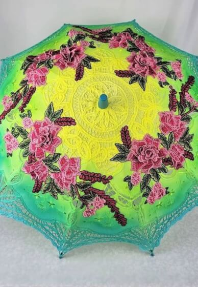 Paint a Lace Parasol