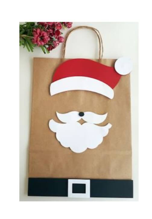 Paint Your Own Gift Bags for Christmas