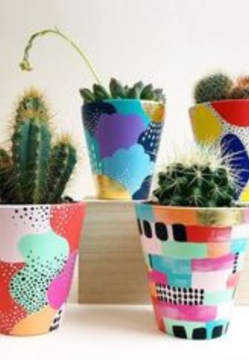 Personalise a Plant Pot at Home