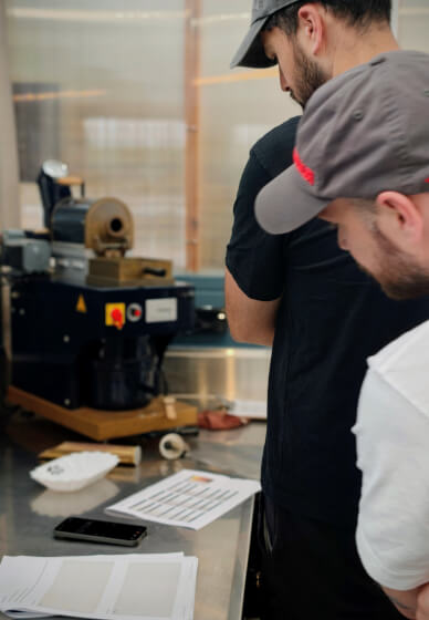 Sample Coffee Roasting 101 Class