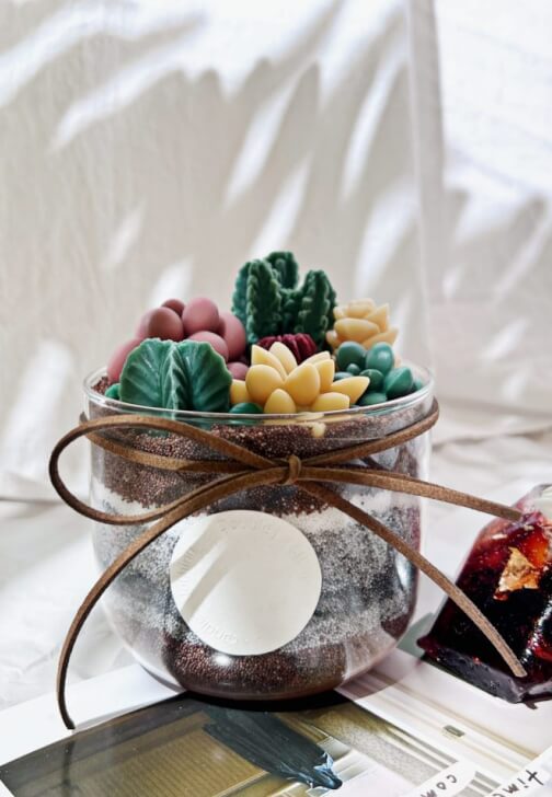Succulove Candle Class