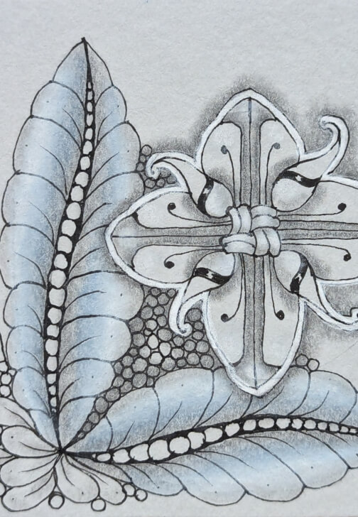 Zentangle® Inspired Art - Keeko Bloom