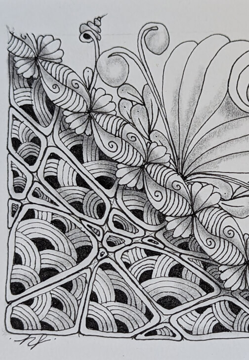 Zentangle® Inspired Art - Oopsmi Garden