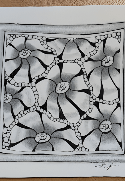 Zentangle® Inspired Art - Pangea Pepper