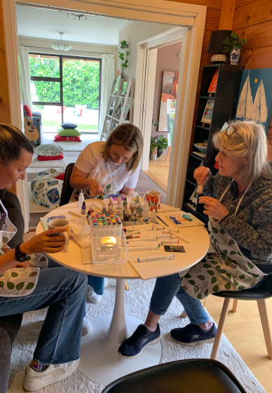 Alcohol Ink and Acrylic Painting Workshop: Let It Flow