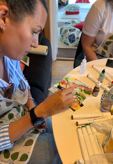 Alcohol Ink and Acrylic Painting Workshop: Let It Flow