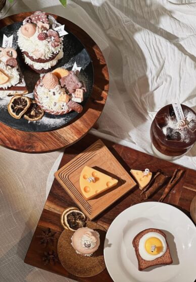 Beverage, Cake or Dessert Candle Class