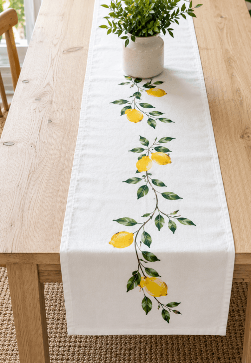 Creative Fabric Painting: Design a Table Runner