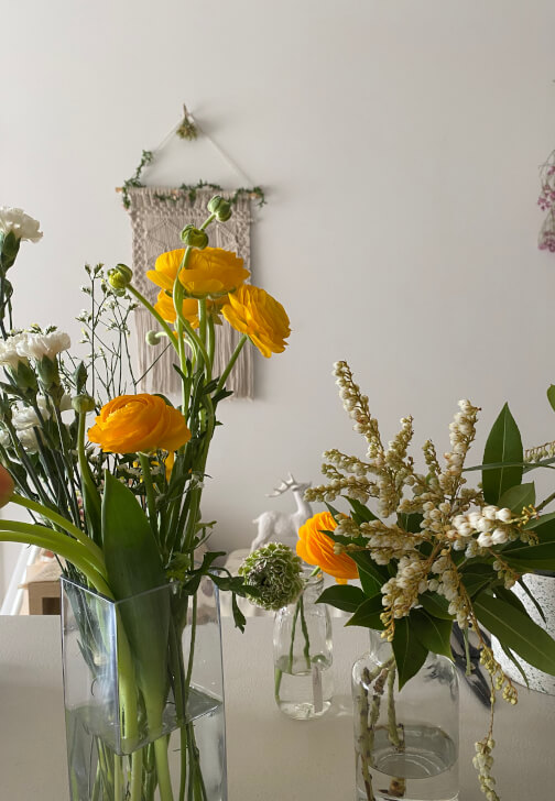 Whimsical Flower Vase Arrangement Workshop