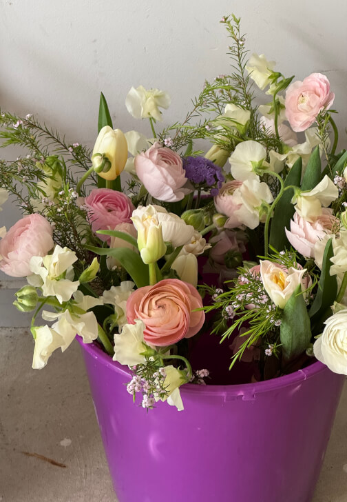 Whimsical Flower Vase Arrangement Workshop