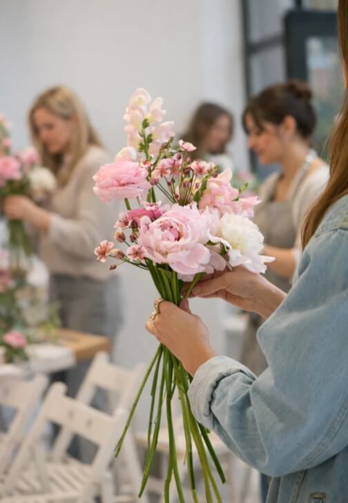 Hand-Tied Bouquet Making Class