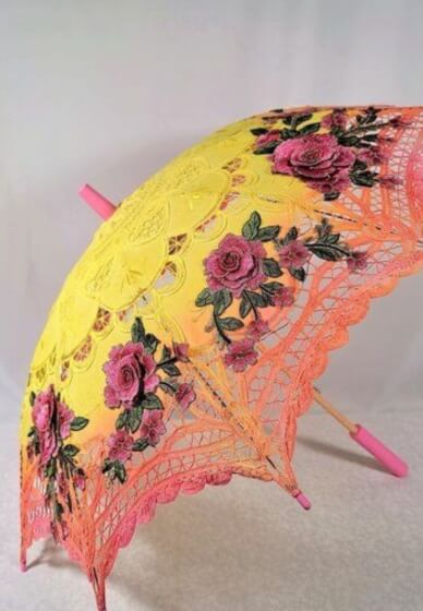 Paint a Lace Parasol
