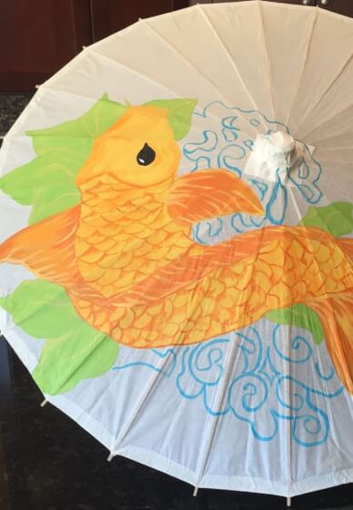 Paint a Paper Parasol