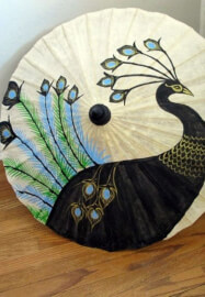Paint a Paper Parasol