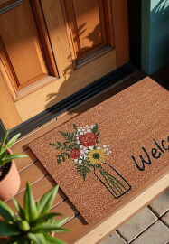 Paint Your Own Coir Doormat Workshop