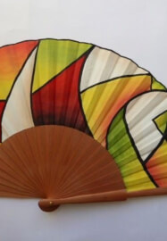 Paint Your Own Watercolour Fan