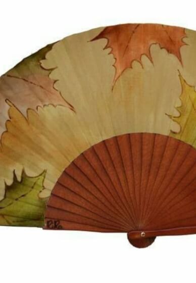 Paint Your Own Watercolour Fan