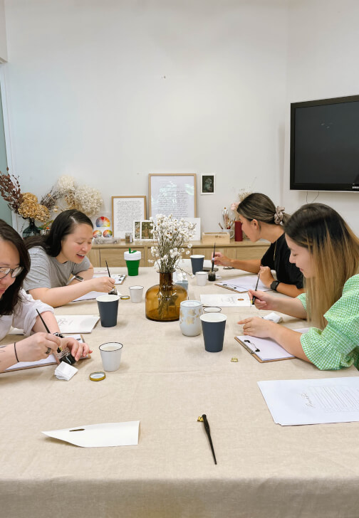 Pointed Nib Modern Calligraphy Workshop
