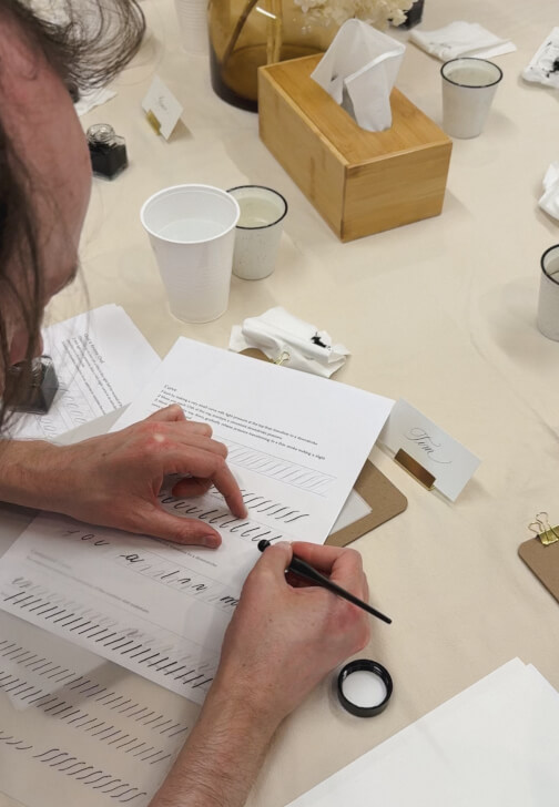 Pointed Nib Modern Calligraphy Workshop