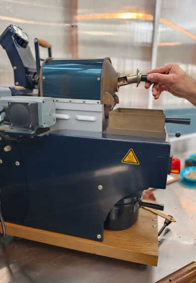 Sample Coffee Roasting 101 Class