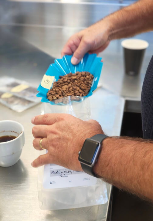 Sample Coffee Roasting 101 Class