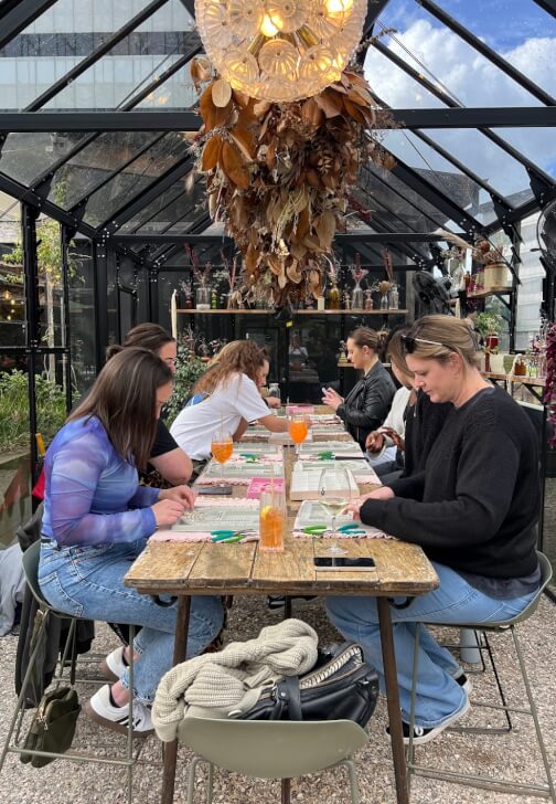 Sip and Bead Jewellery Workshop