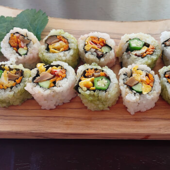 Make Two Types of Rolled Sushi