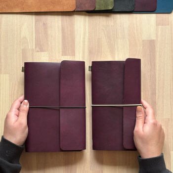 01 — Choose Your Leather & Size