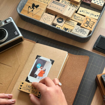 05 — Instax photo, Stamp & Create