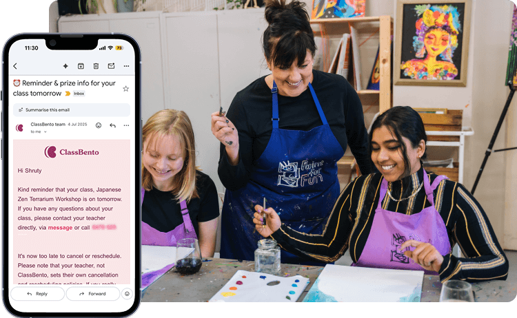 Automated transactional emails and SMS