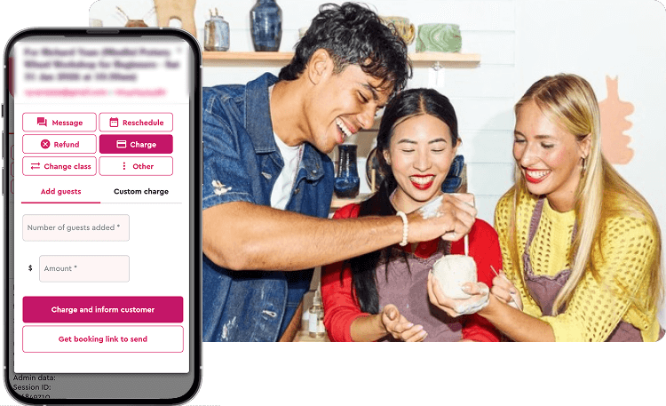 Securely store and auto-charge customer credit cards for events