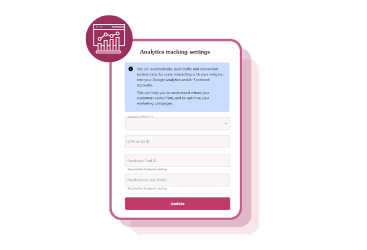 Marketing analytics tracking with GA, GTM and Facebook Pixel