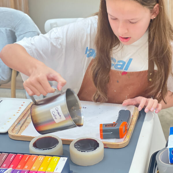 Beverage, Cake or Dessert Candle Class review by Rachel Deadman - Auckland